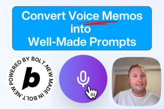 LLMready.net - Convert Voice Memos into Well-Made Prompts