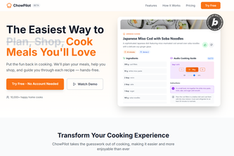 ChowPilot - Your AI-powered co-pilot for the kitchen