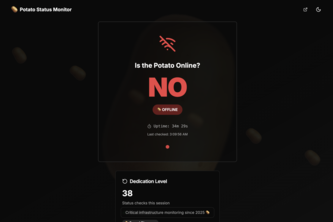 Potato Status Monitor | Devpost