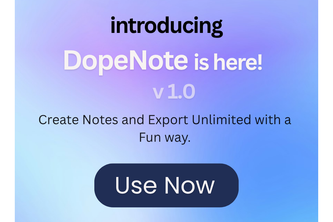 DopeNote