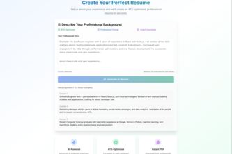 AI Resume Builder