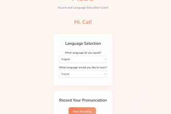 ALEC - Accent and Language Education Coach