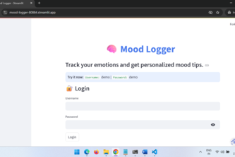 MoodLogger – Reflect & Record Your Day