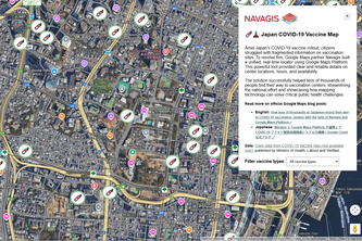Japan's COVID-19 Vaccine Center Locator