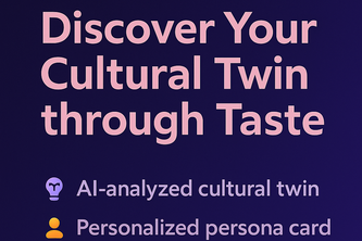 TasteMirror AI – Discover Your Cultural Twin Through Taste