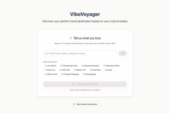 VibeVoyager