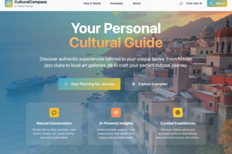 CulturalCompass: AI Travel Planner