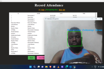 Facial recognition-based student attendance software