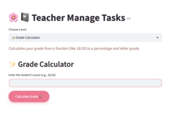TEACHERS MANAGE TASKS (TMT)