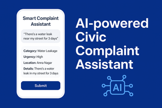 Smart Complaint Assistant – AI-powered Civic Issue Reporting