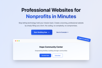 Nonprofit Sites