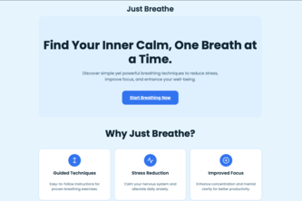 Just Breathe: Your Path to Inner Calm