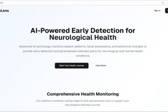 NeuroLens: Early Detection & Personalization Platform by Ai