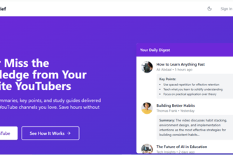 AetherBrief: Youtube Summary Platform