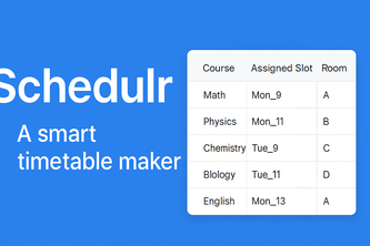 Schedulr