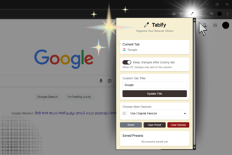 Tabify - Organize Your Browser Chaos