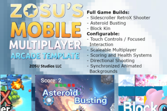 ZOSU's Mobile Multiplayer Arcade Template