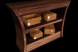 Interactive shelf [Asset]