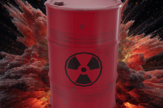Exploding Red Barrel