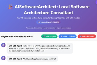 AISoftwareArchitect: Local Software Architecture Consultant