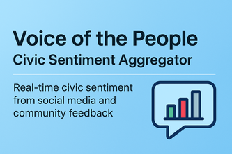 Voice of the People – Civic Sentiment Aggregator