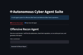 AURA: Autonomous Cyber Agent Suite