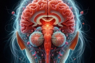 Bihemispheric neuromorphic network