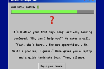 Familiar Stranger in a Dream Office