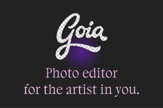 Goia: photo editor for the artist in you