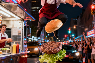 Fast Food, Faster Moves! 