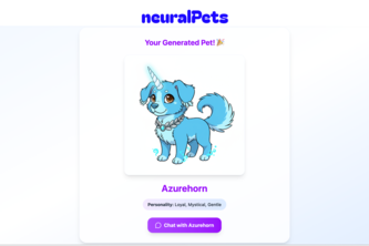 NeuralPets