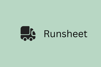 Runsheet