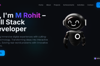 3D-Portfolio Website