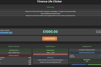 Finance Clicker