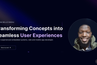 My portfolio website