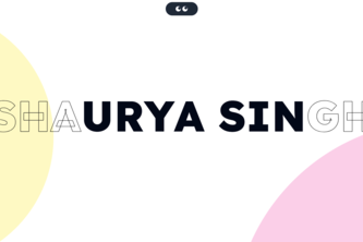 Shaurya Singh - Portfolio