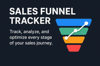 Sales funnel tracker