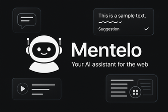 Mentelo - An Interactive Chrome Extension You Can Talk To