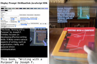 Prompting Google Gemini Nano with Smart Glasses