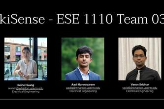 ESE 1110, Team 03, SkiSense