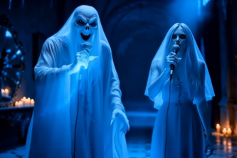 Ghosts of Nightshade Hollow (AI Official Music Video)