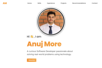 Anuj More Portfolio