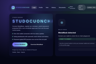 StudocuOnChain Audit Network