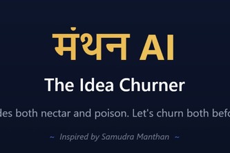 Manthan AI: Idea Churner 
