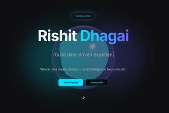 Neo-Cogni-Verse — A Futuristic Developer Portfolio