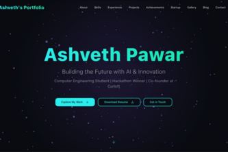 Ashveth's Portfolio