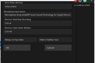 Voice Notes