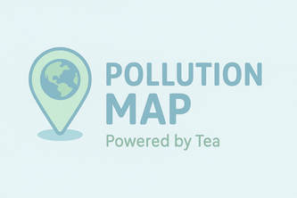 Pollution Map "Powered by Tea"