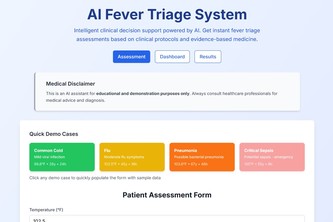 AI Fever Triage System