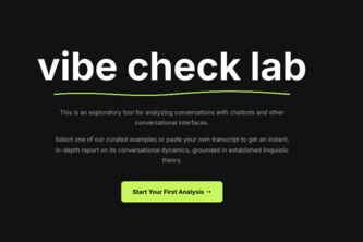 Vibe Check Lab